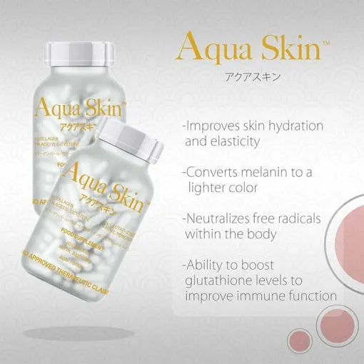 Aqua Skin Glutathione 60capsules